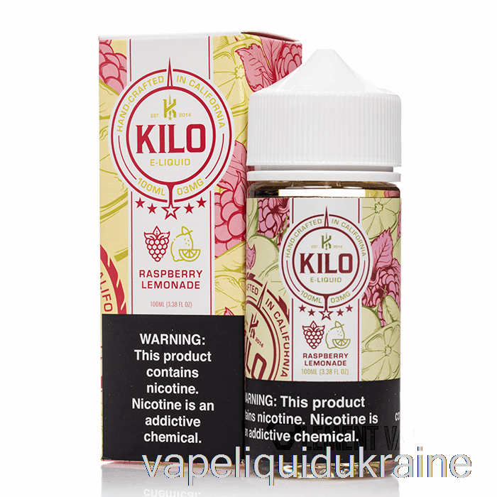 Vape Liquid Ukraine Raspberry Lemonade - Kilo Revival - 100mL 3mg